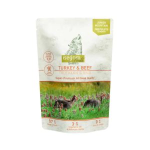 Isegrim ćuretina i govedina 410g - sos za junior pse