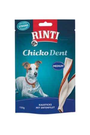 Rinti Chicko Dent M pletenica za žvakanje sa pačetinom 150g