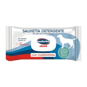 Inodorina maramice za čišćenje lica sa mirisom belog mošusa - za pse