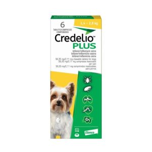 Credelio Plus - zaštita za pse od 1,4 do 2,8kg